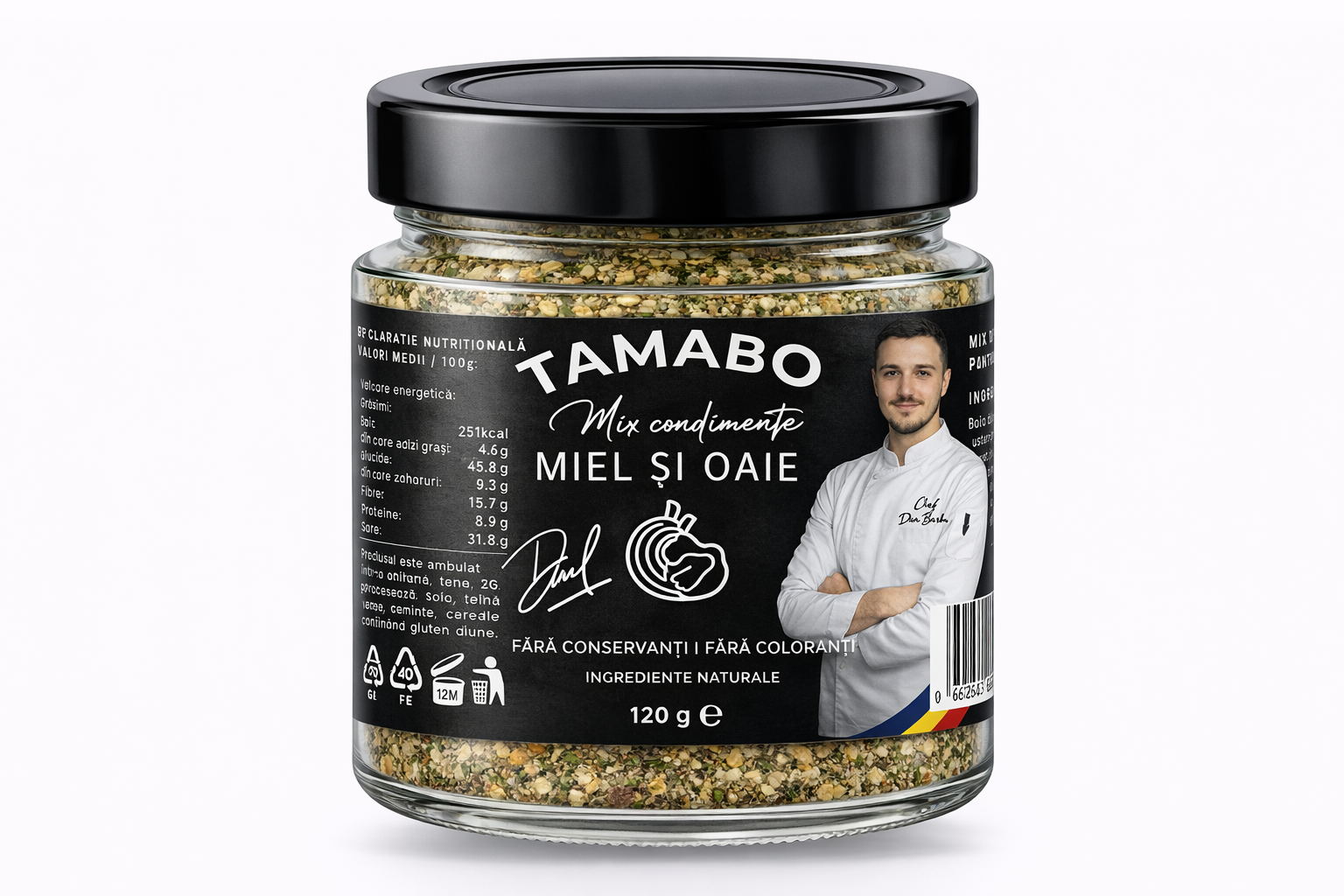 Mix de condimente pentru miel și oaie TAMABO 120 g