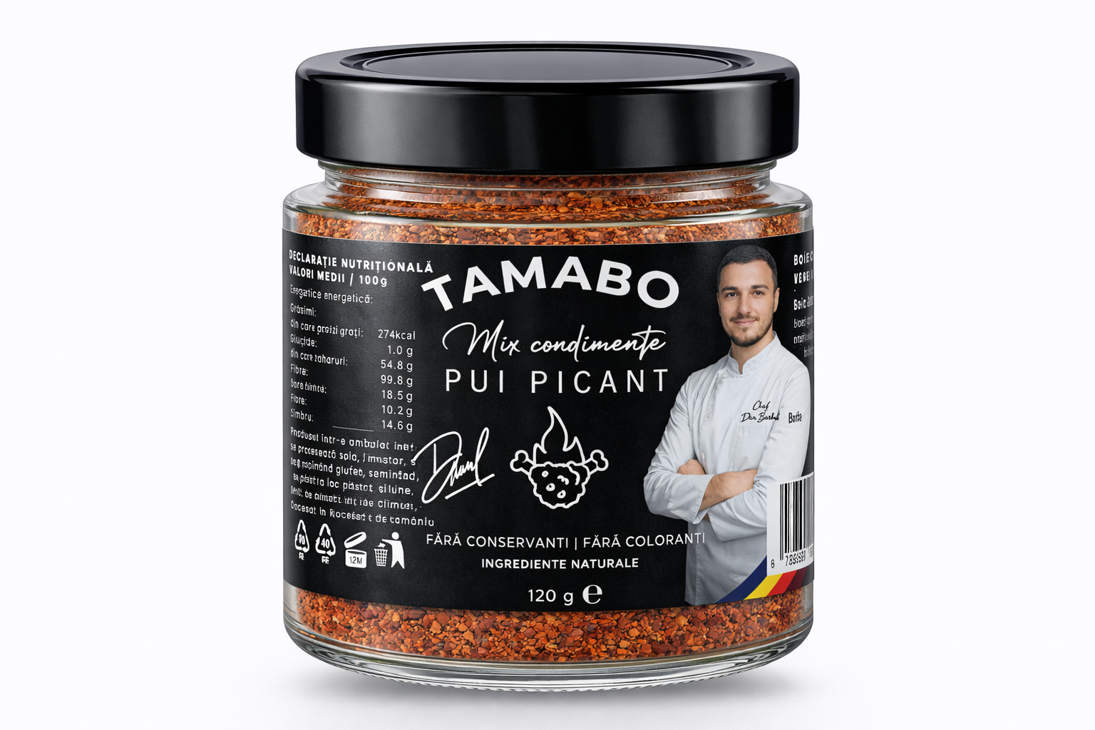 Mix de condimente pentru pui picant TAMABO 120 g