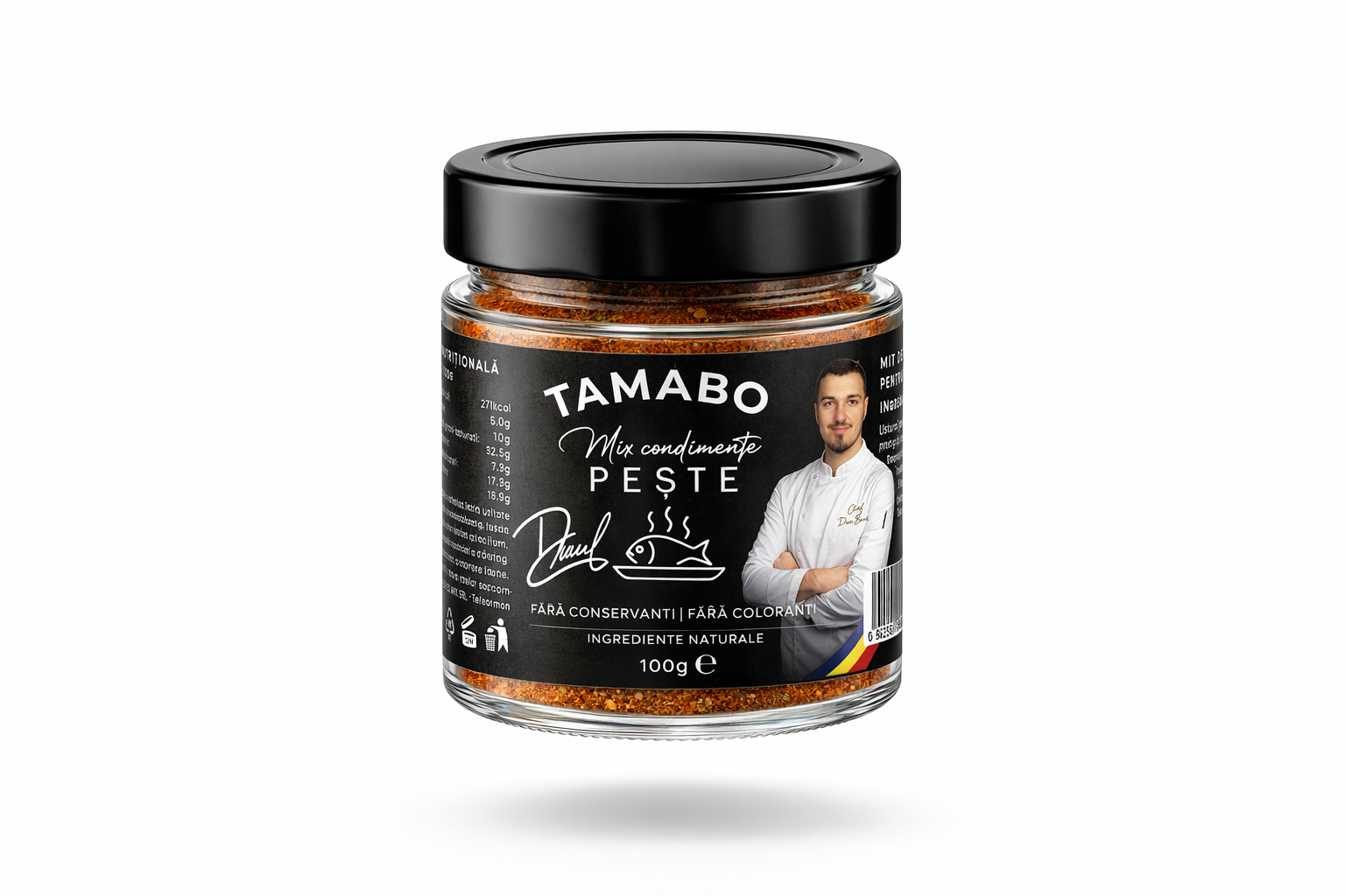 Mix de condimente pentru pește TAMABO 100 g